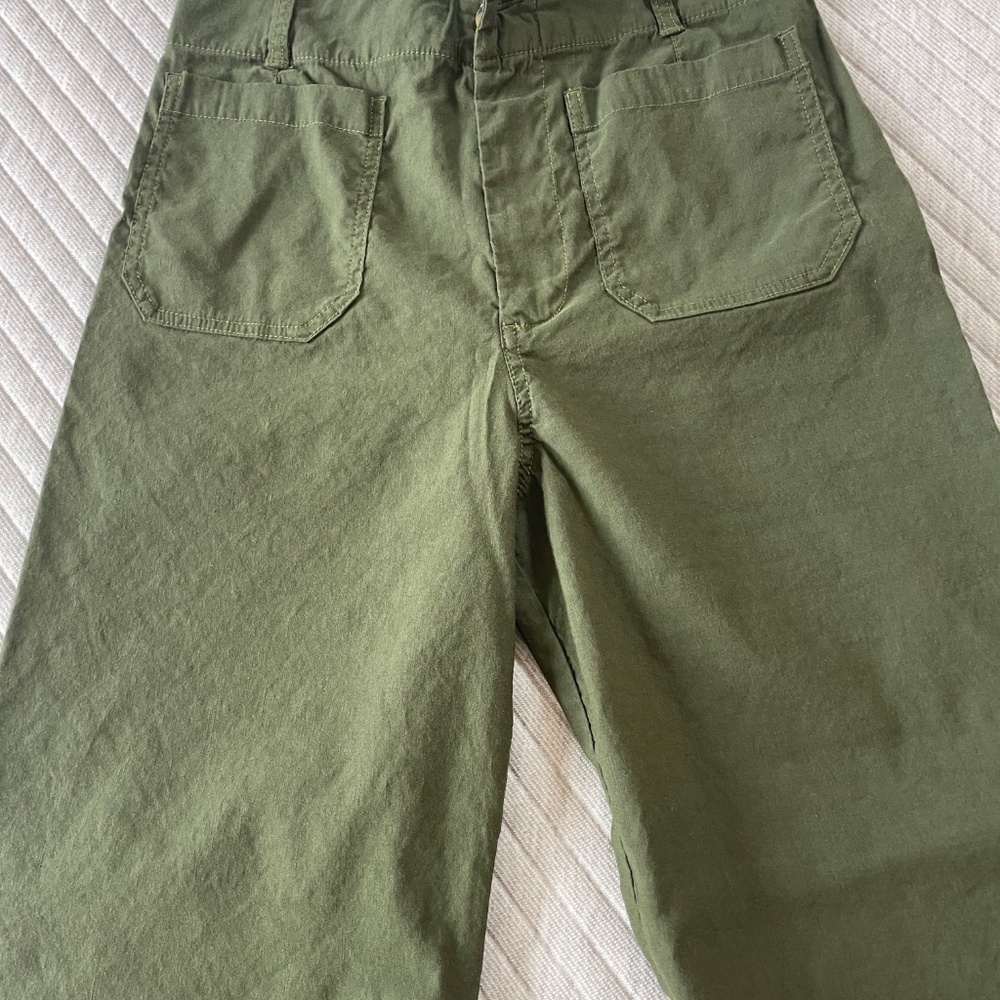 The Colette Cropped Wide-Leg Trousers by Maeve - Picture 4 of 5